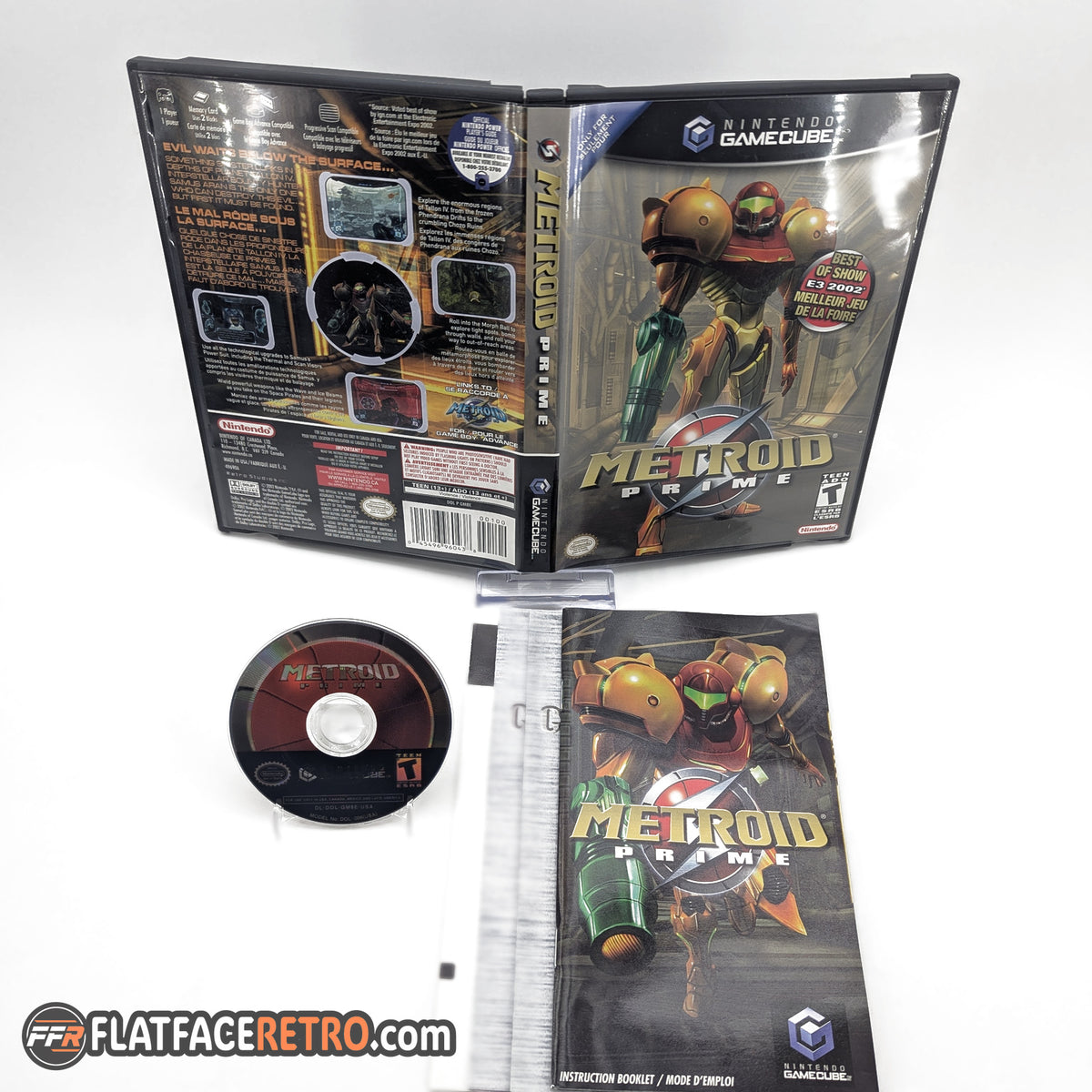 Metroid Prime - Nintendo Gamecube - Complete