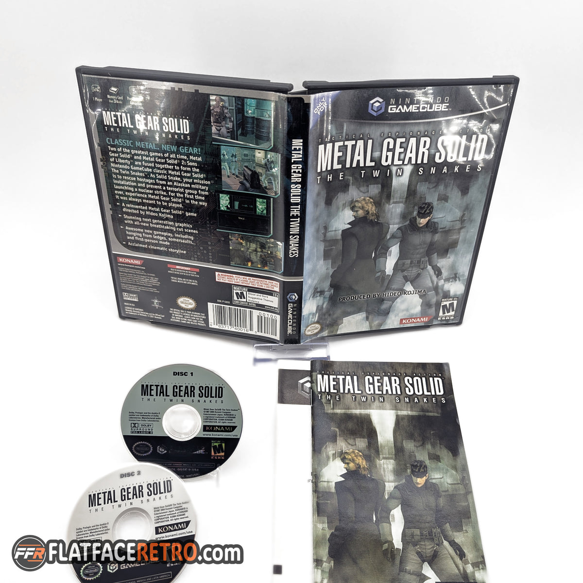 Metal Gear Solid Twin Snakes - Nintendo Gamecube - Complete