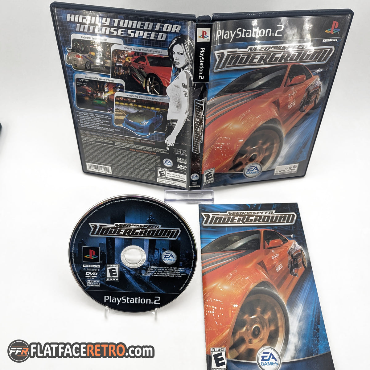 Need for Speed Underground - Sony PlayStation 2 - Complete