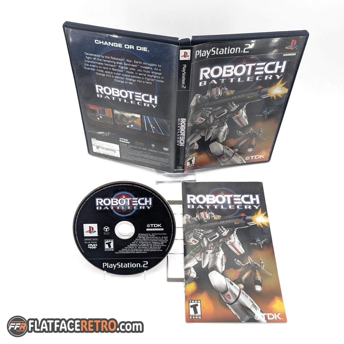 Robotech Battlecry - Sony PlayStation 2 - Complete