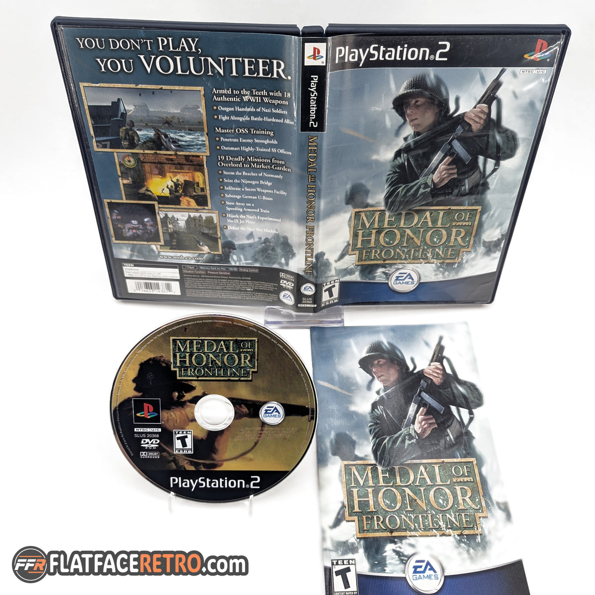 Medal of Honor Frontline - Sony PlayStation 2 - Complete