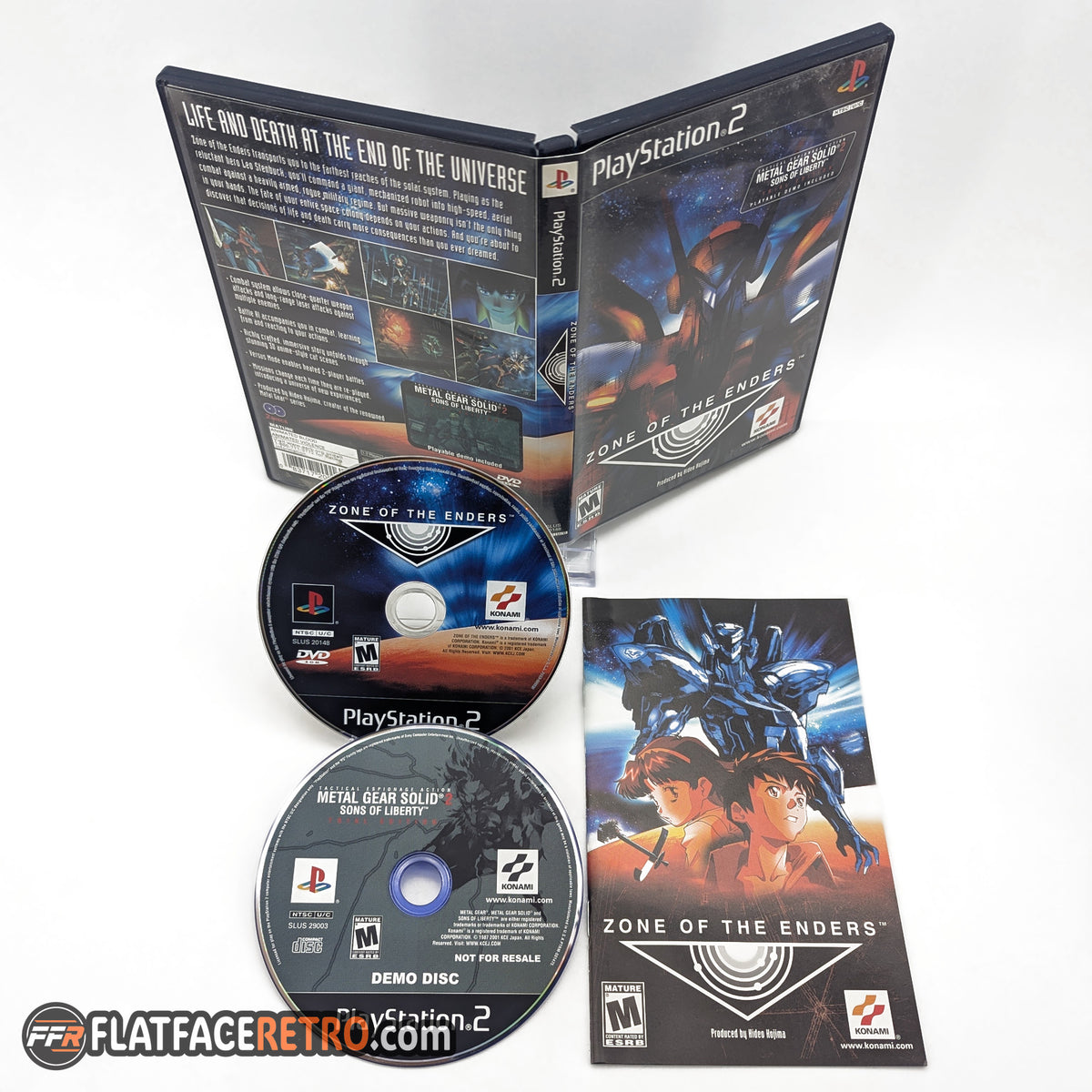 Zone of the Enders - Sony PlayStation 2 - Complete