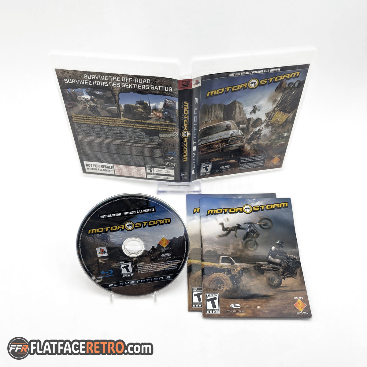 MotorStorm - Sony PlayStation 3 - Complete