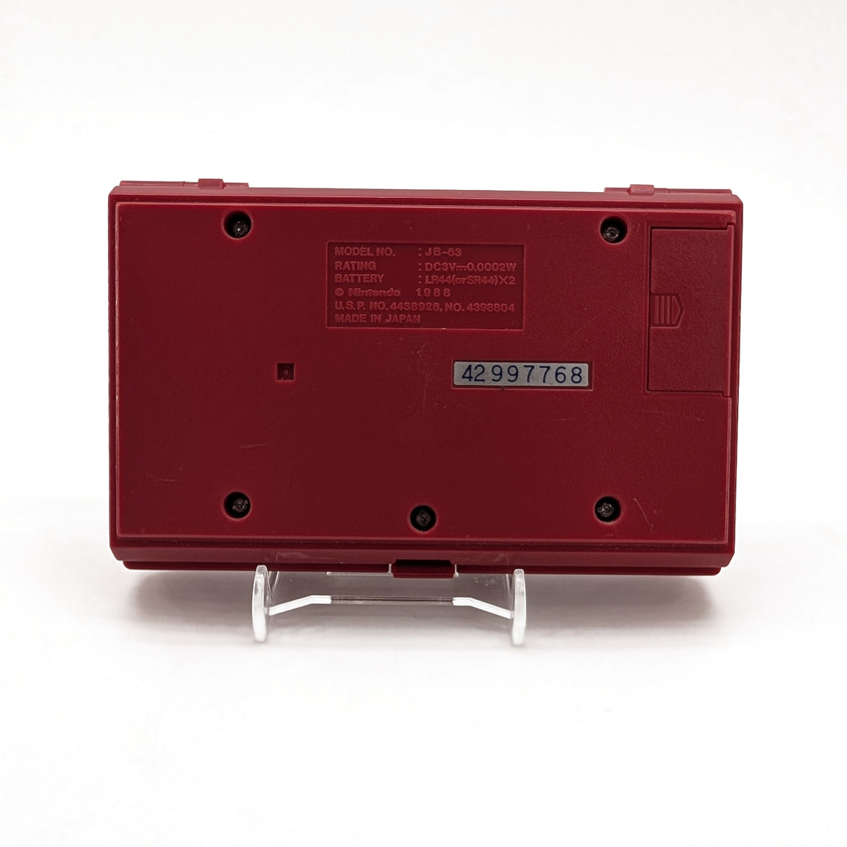 Safe Buster [JB-63] - Game & Watch - Console Only