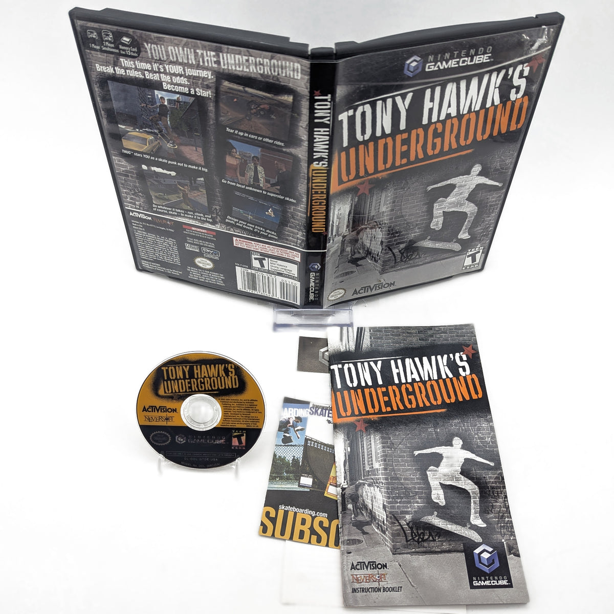 Tony Hawk Underground - Nintendo Gamecube - Complete