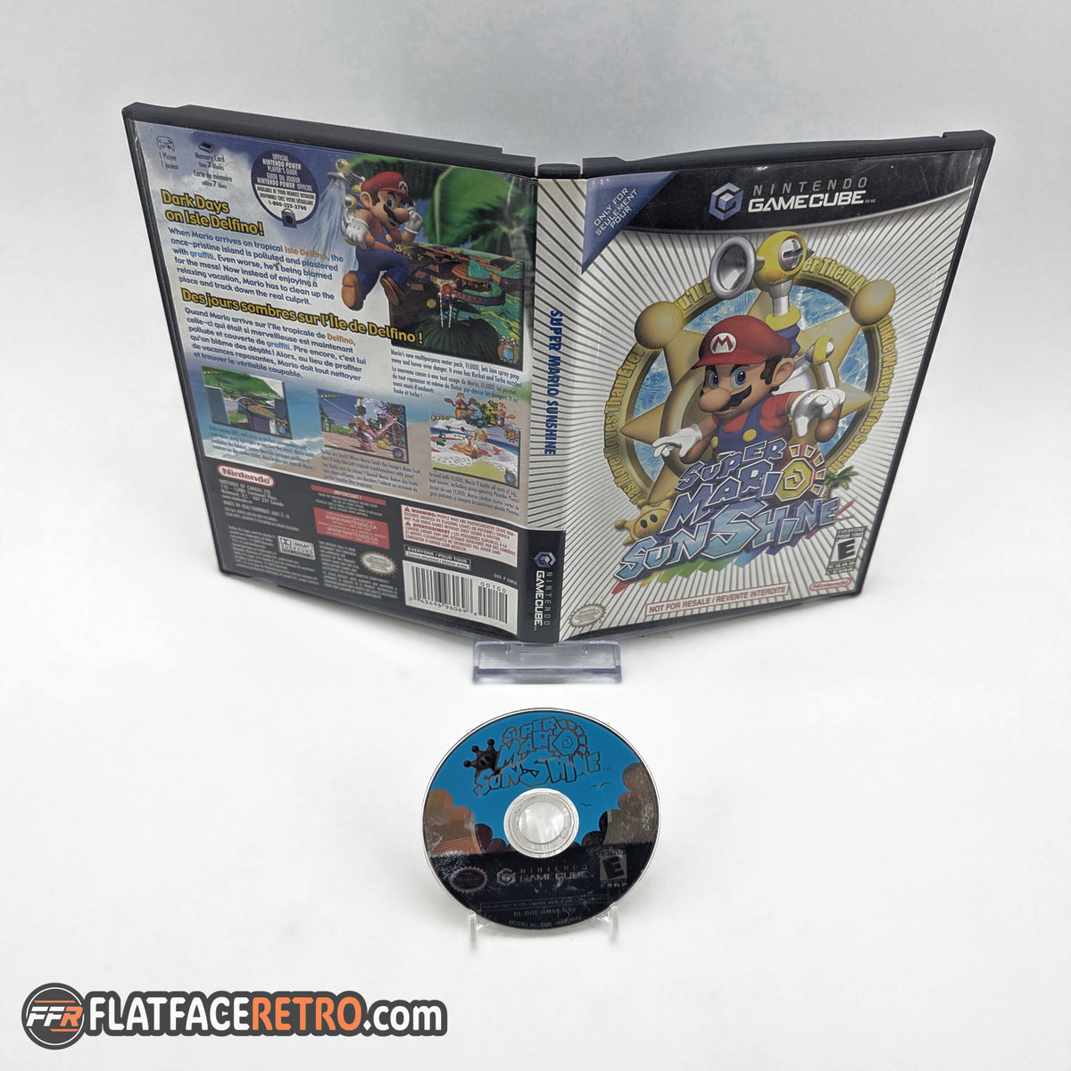 Super Mario Sunshine - Nintendo Gamecube - Game and Case Insert Only