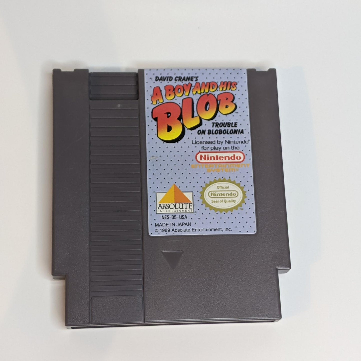 A Boy and His Blob Trouble on Blobolonia - Nintendo NES - Game Only