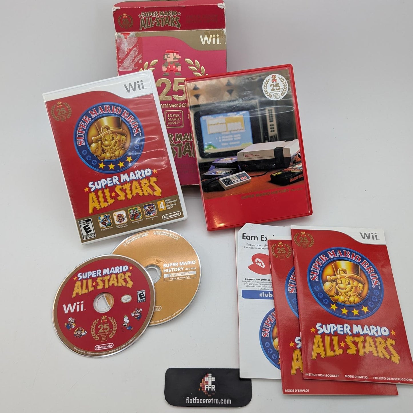 Super Mario All-Stars Limited Edition - Nintendo Wii - Complete
