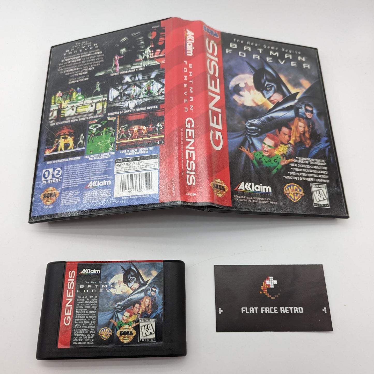 Batman Forever - Sega Genesis - Game and Box Only