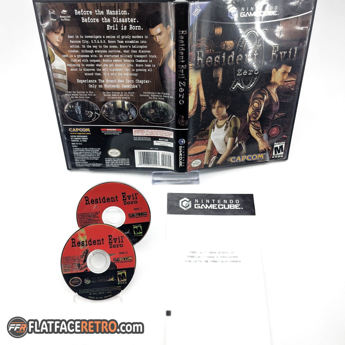 Resident Evil Zero - Nintendo Gamecube - Game and Case Insert Only