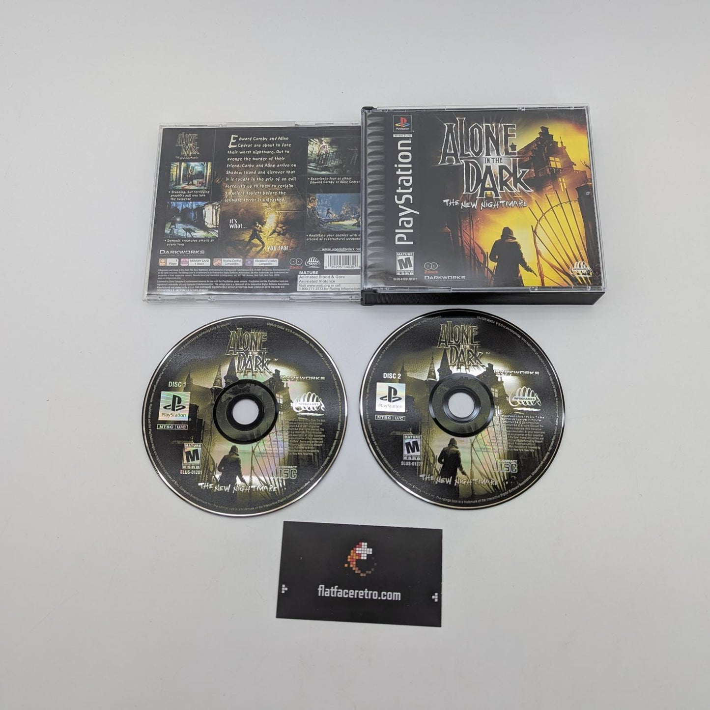 Alone In The Dark The New Nightmare - Sony PlayStation 1 - Game and Box Only