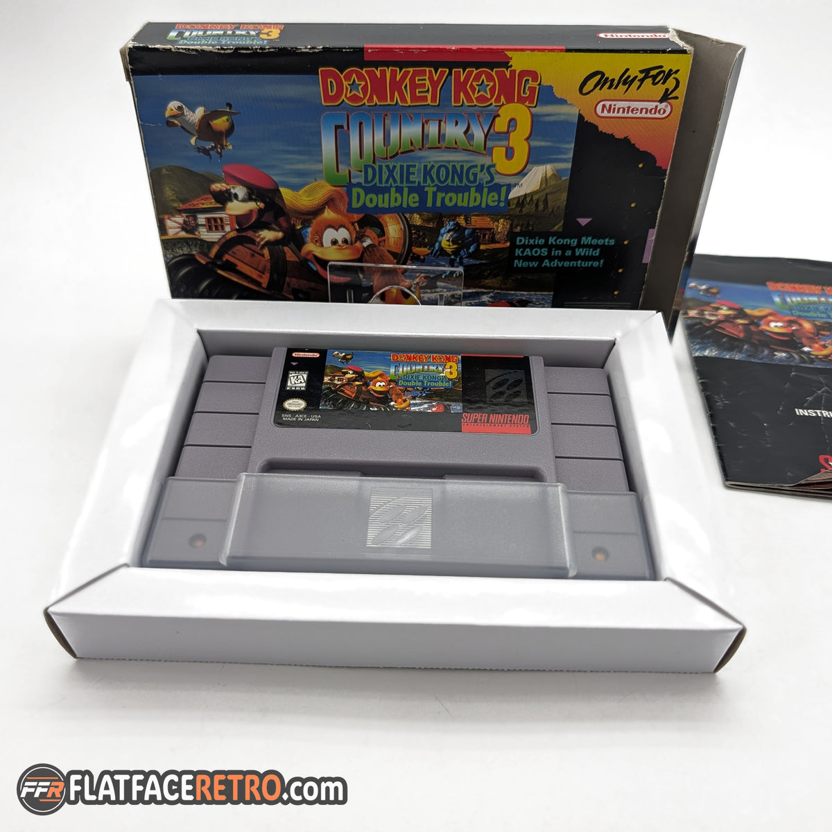 Donkey Kong Country 3 - Nintendo SNES - Complete