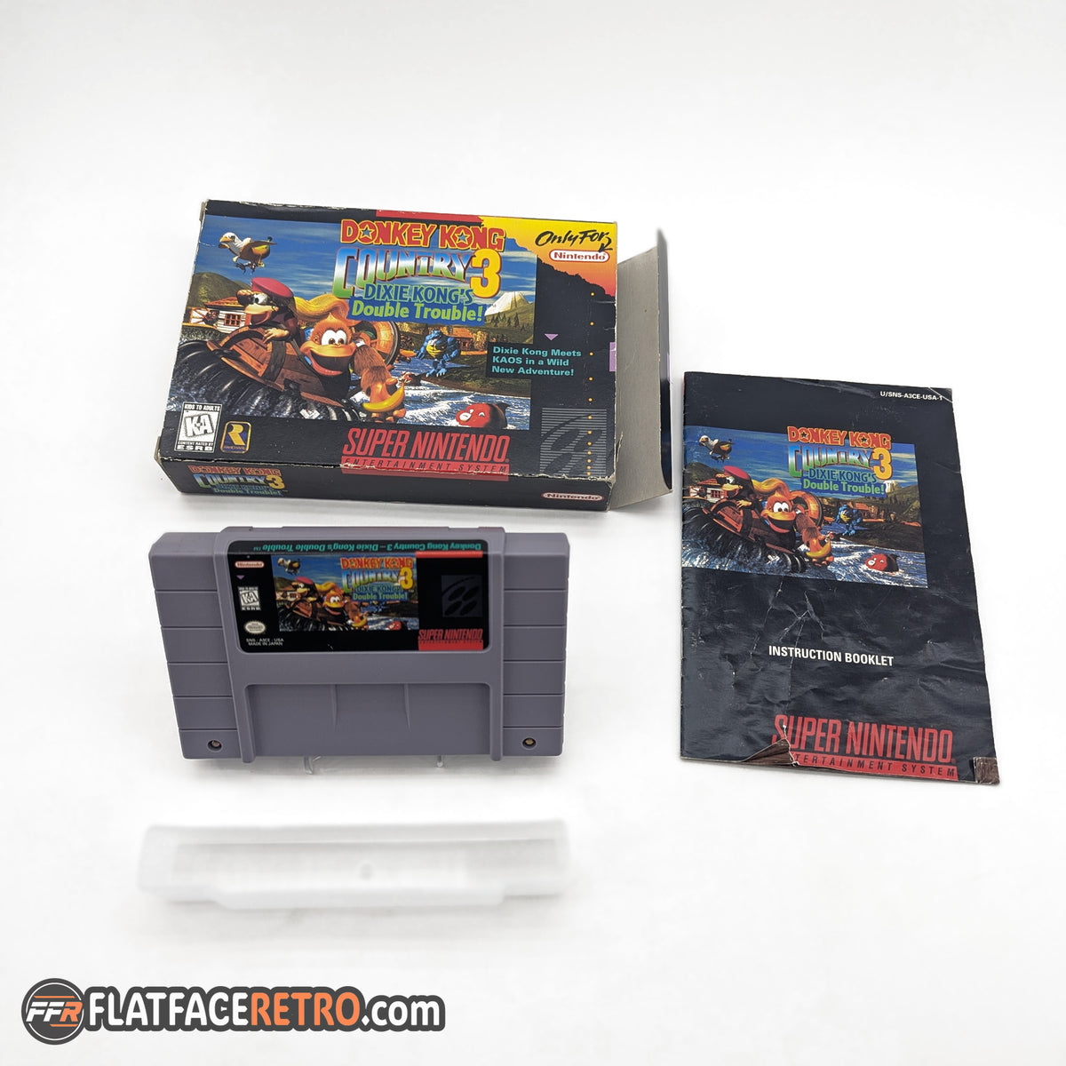 Donkey Kong Country 3 - Nintendo SNES - Complete