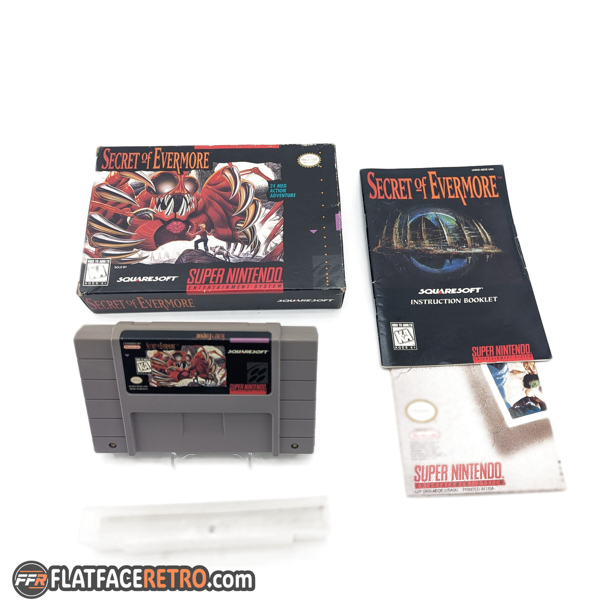 Secret of Evermore - Nintendo SNES - Complete