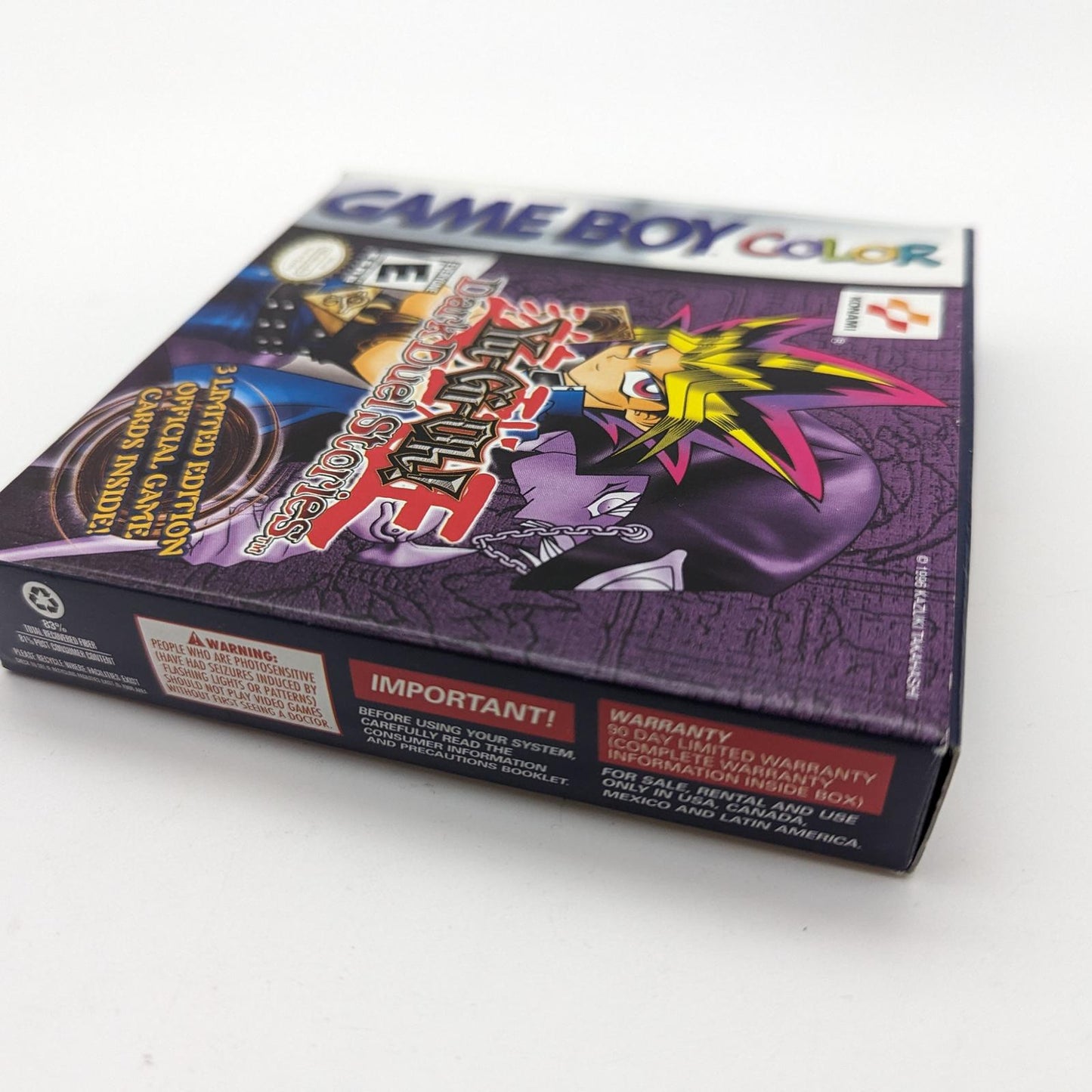 Yu-Gi-Oh Dark Duel Stories - Nintendo Game Boy Color - Complete