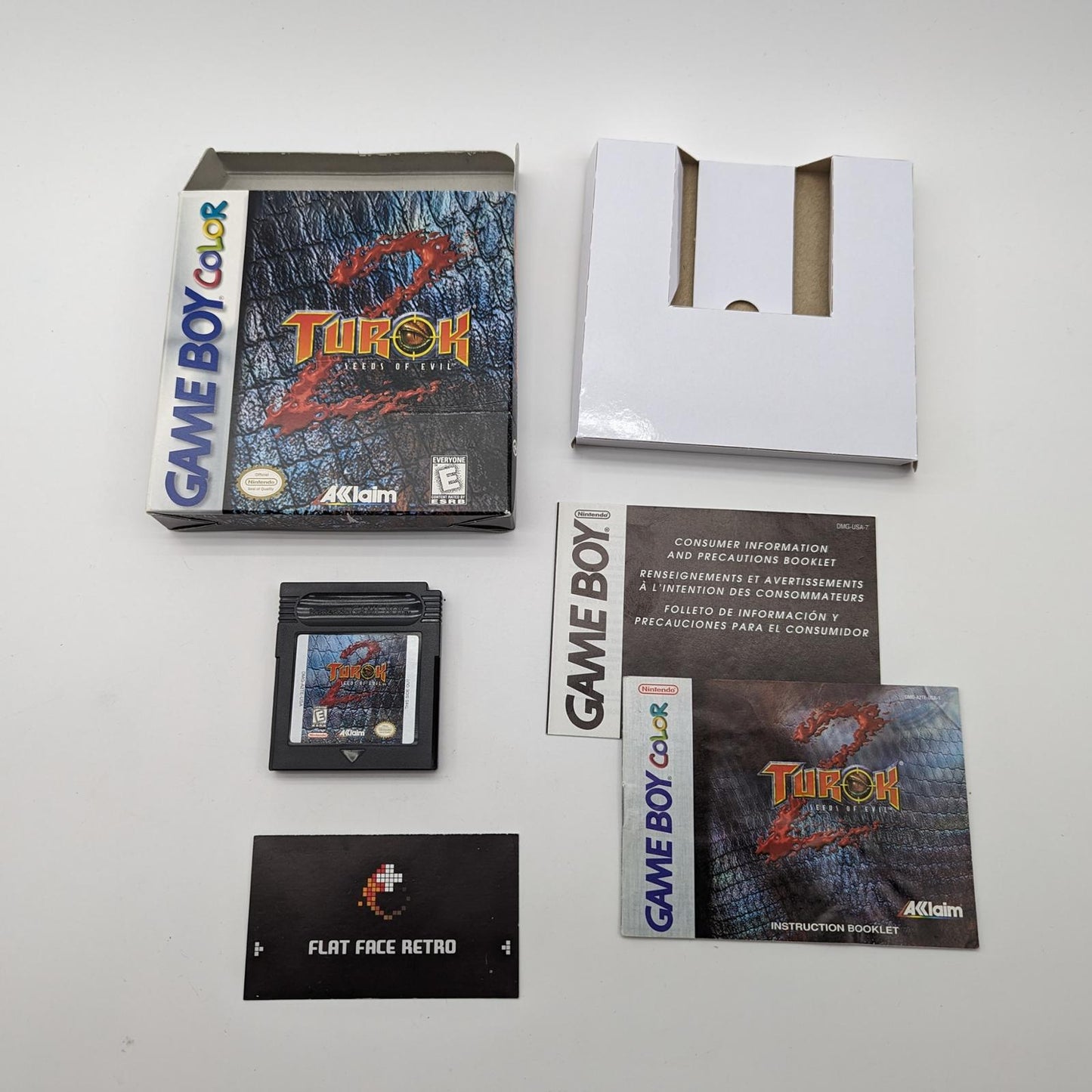 Turok 2 Seeds of Evil - Nintendo Game Boy Color - Complete