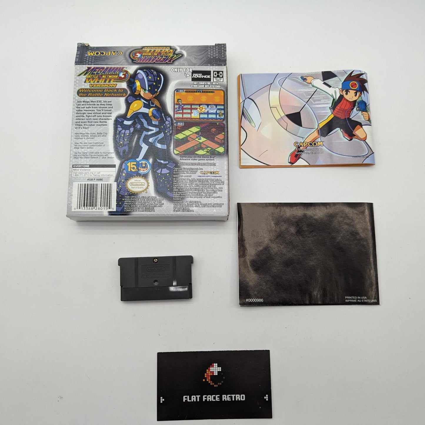 Mega Man Battle Network 3 White - Nintendo Game Boy Advance - Complete