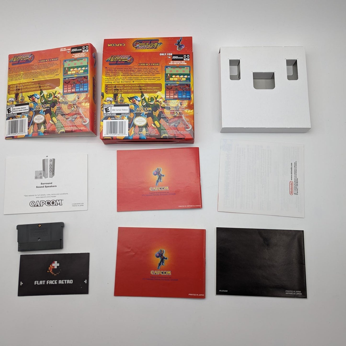 Mega Man Battle Network 4 Red Sun - Nintendo Game Boy Advance - Complete