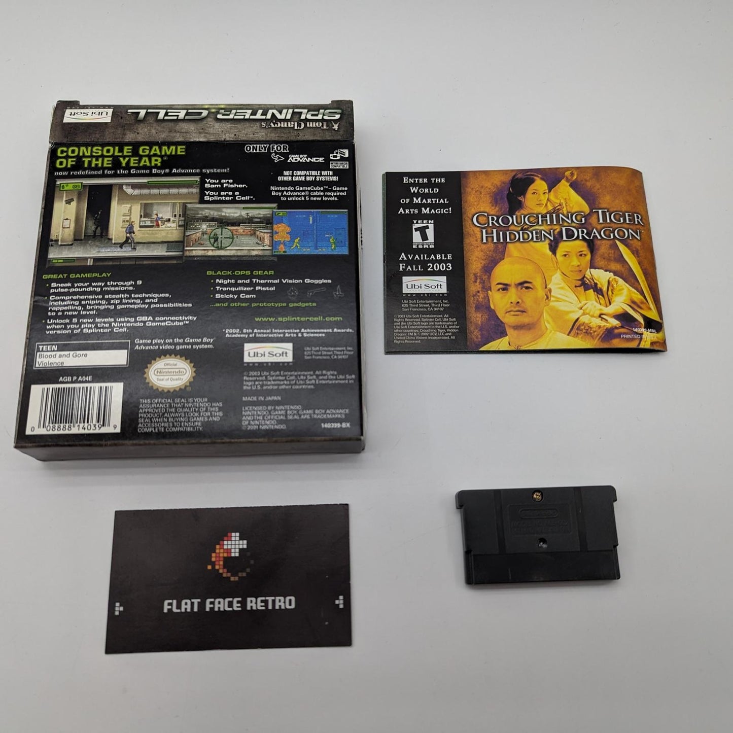Splinter Cell - Nintendo Game Boy Advance - Complete