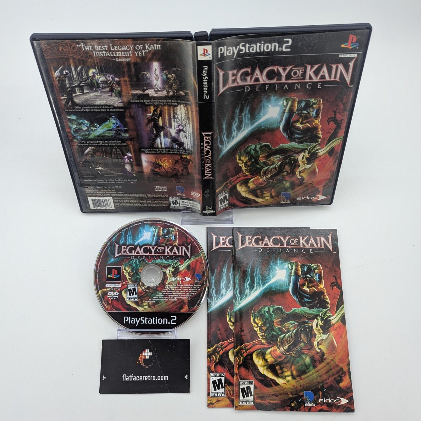 Legacy of Kain Defiance - Sony PlayStation 2 - Complete