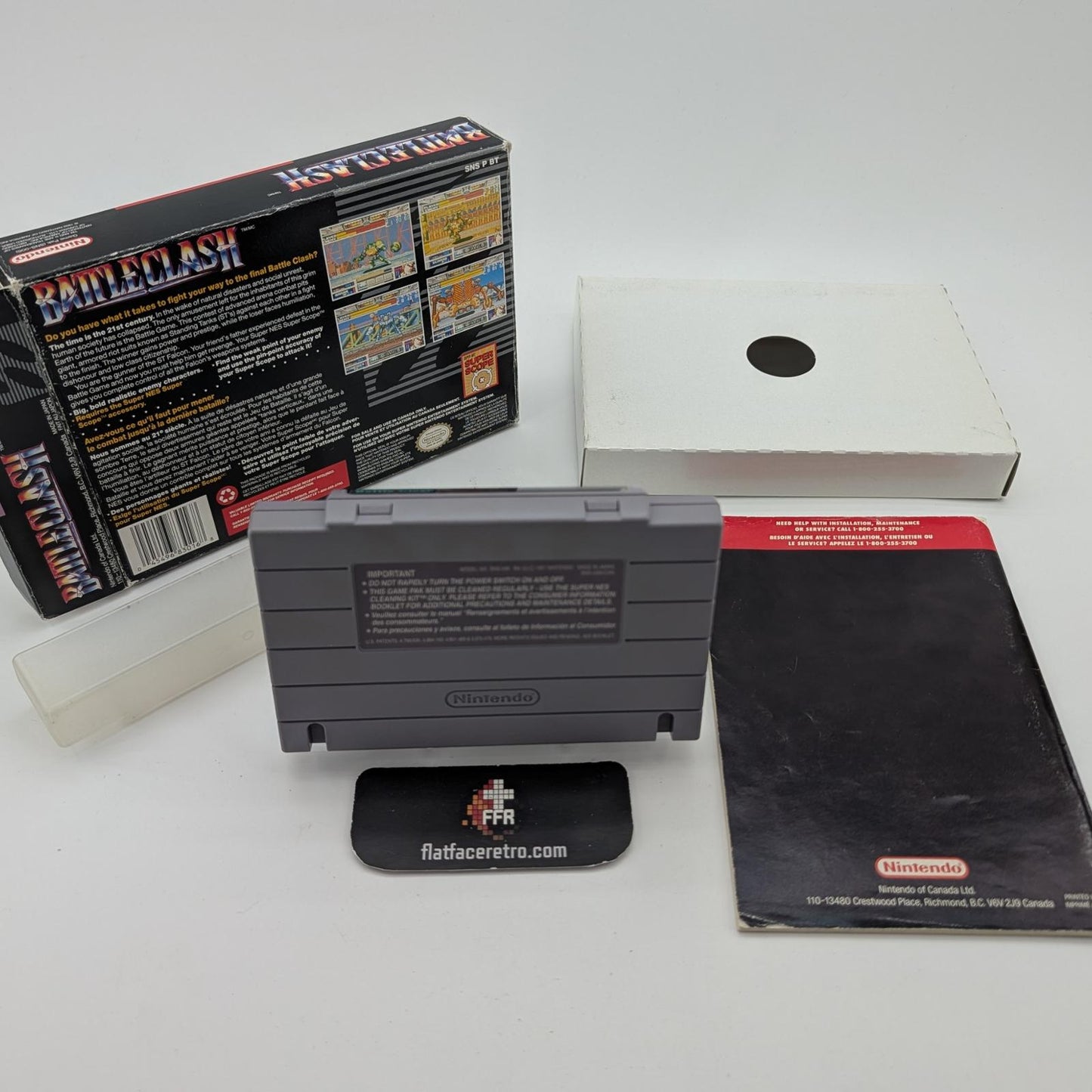 Battle Clash - Nintendo SNES - Complete