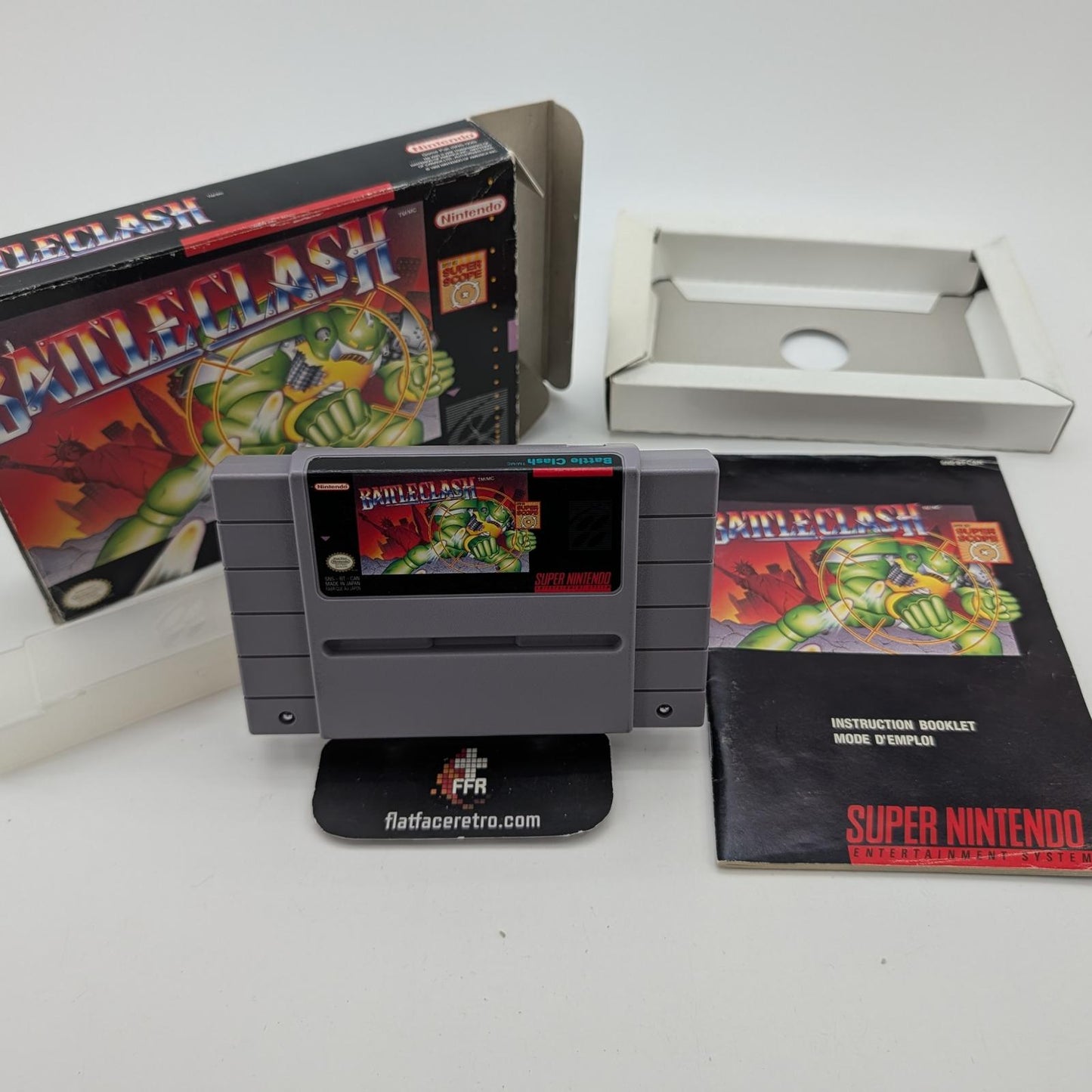 Battle Clash - Nintendo SNES - Complete