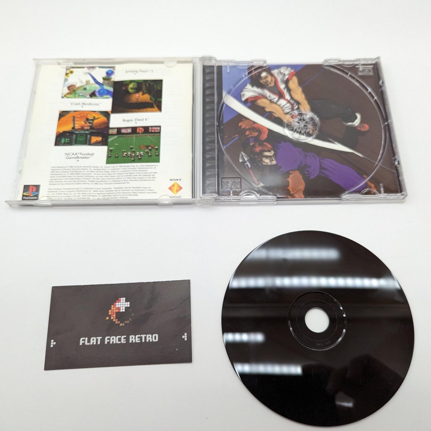 Battle Arena Toshinden [Not for Resale] - Sony PlayStation 1 - Complete