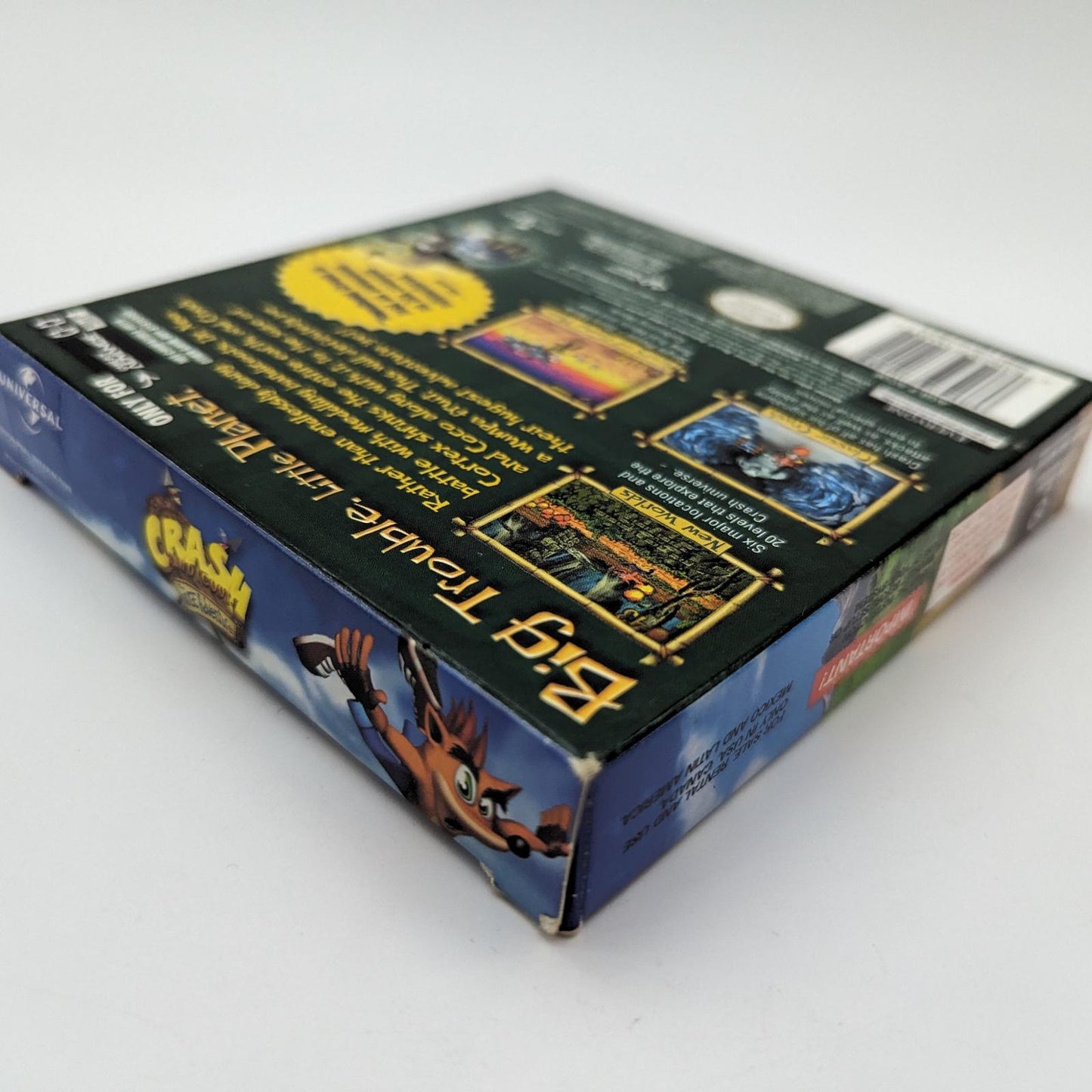 Crash Bandicoot the Huge Adventure - Nintendo Game Boy Advance - Complete