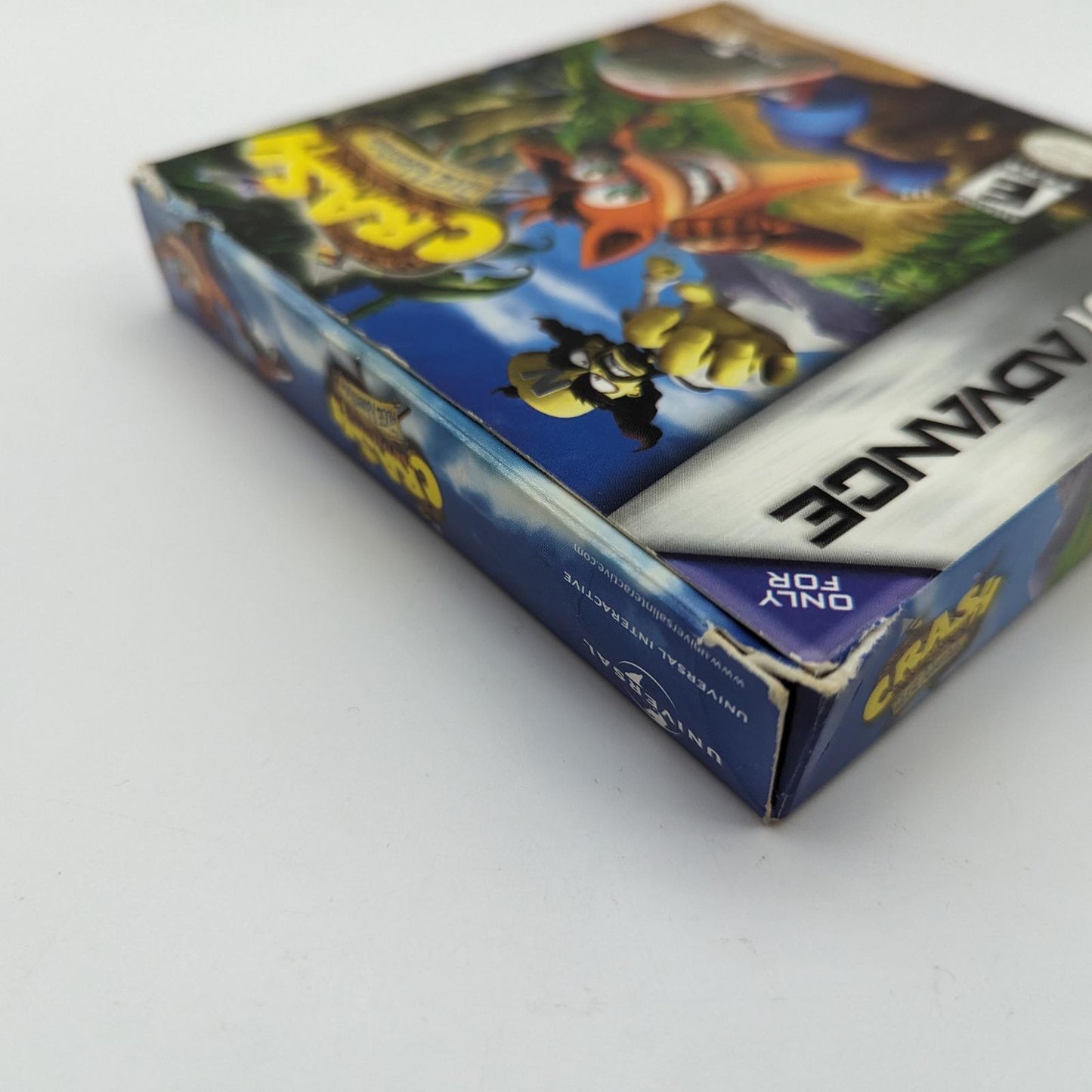 Crash Bandicoot the Huge Adventure - Nintendo Game Boy Advance - Complete