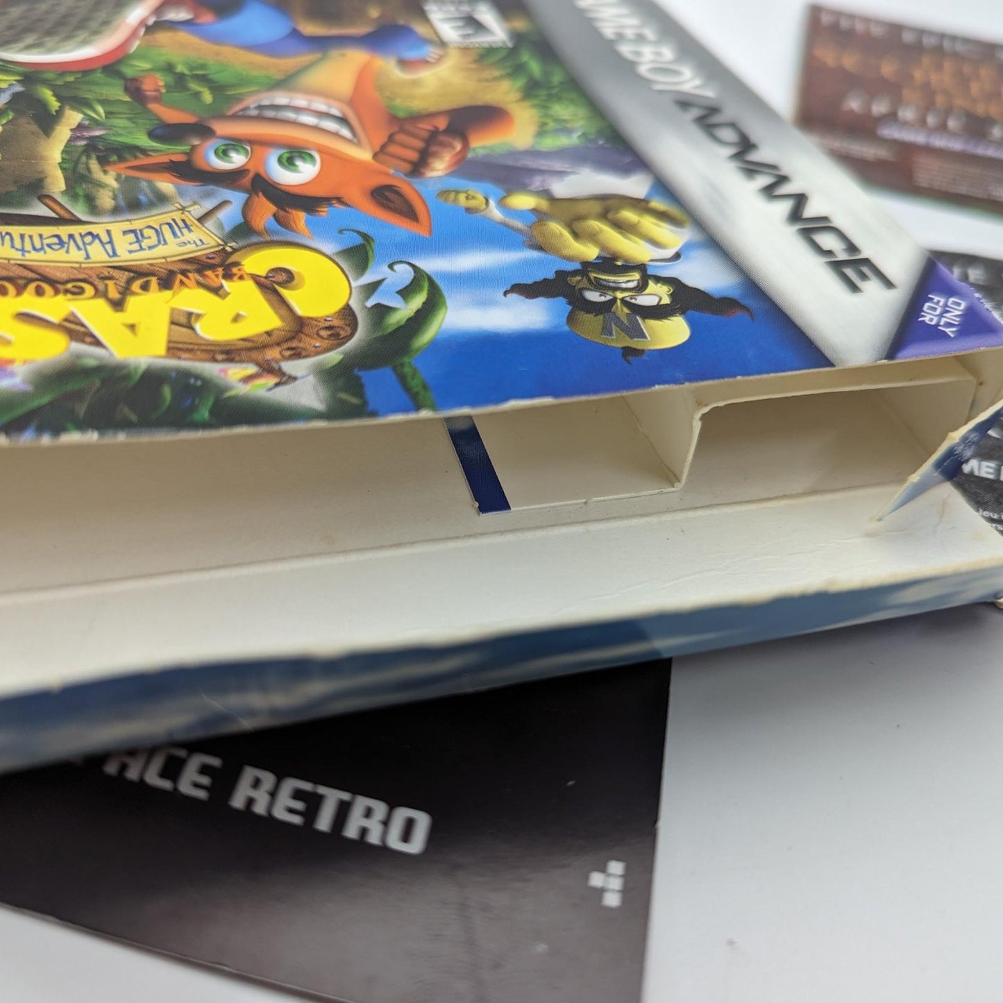 Crash Bandicoot the Huge Adventure - Nintendo Game Boy Advance - Complete