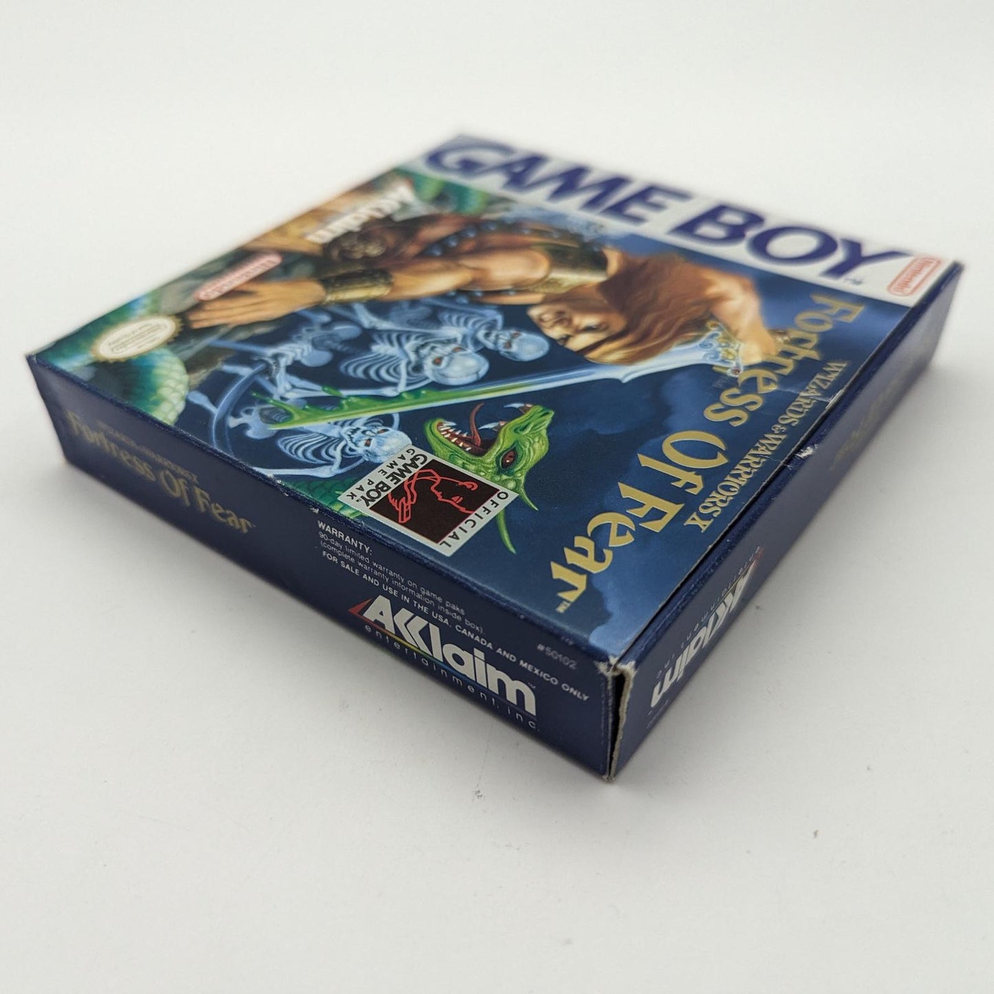 Fortress of Fear - Nintendo Game Boy - Complete