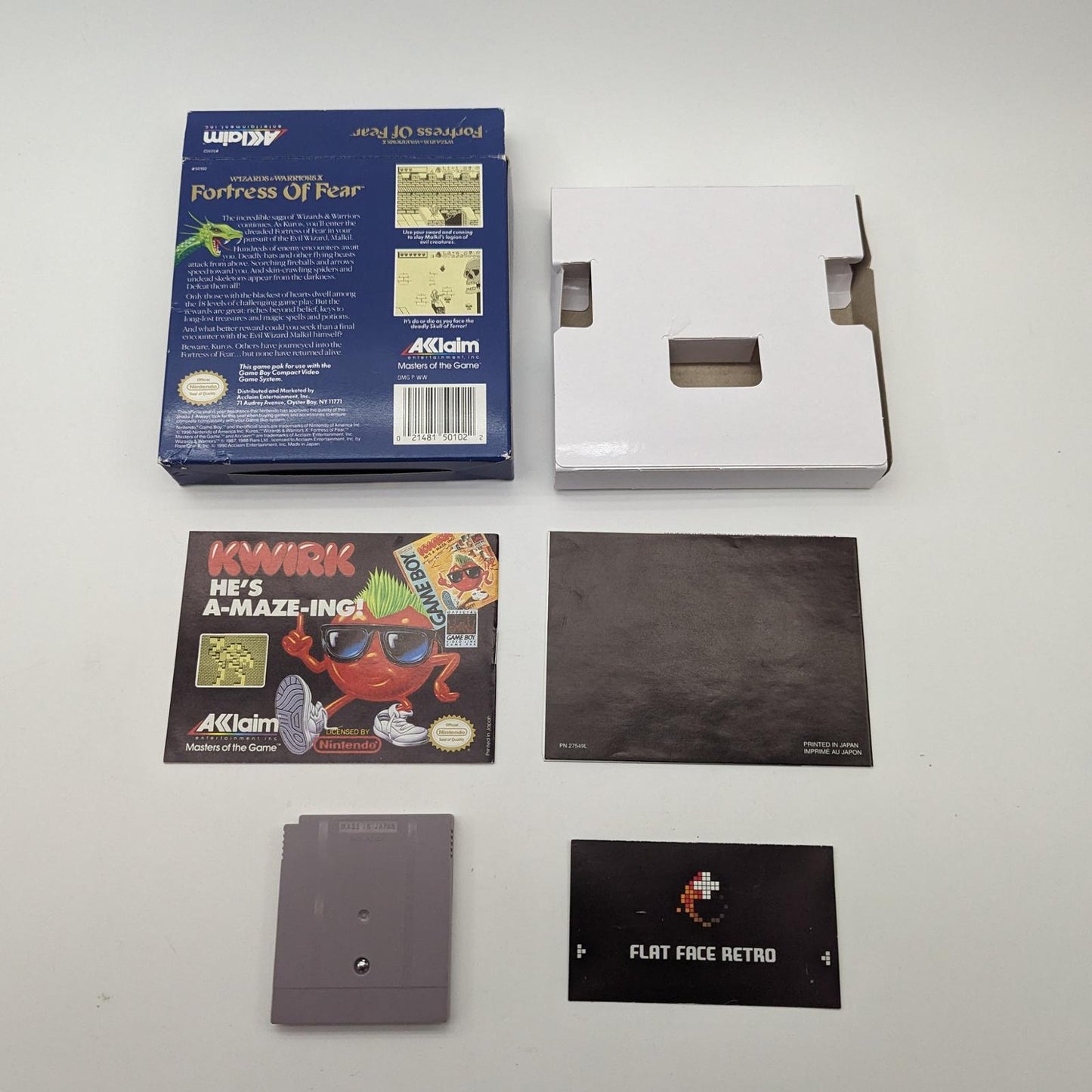 Fortress of Fear - Nintendo Game Boy - Complete