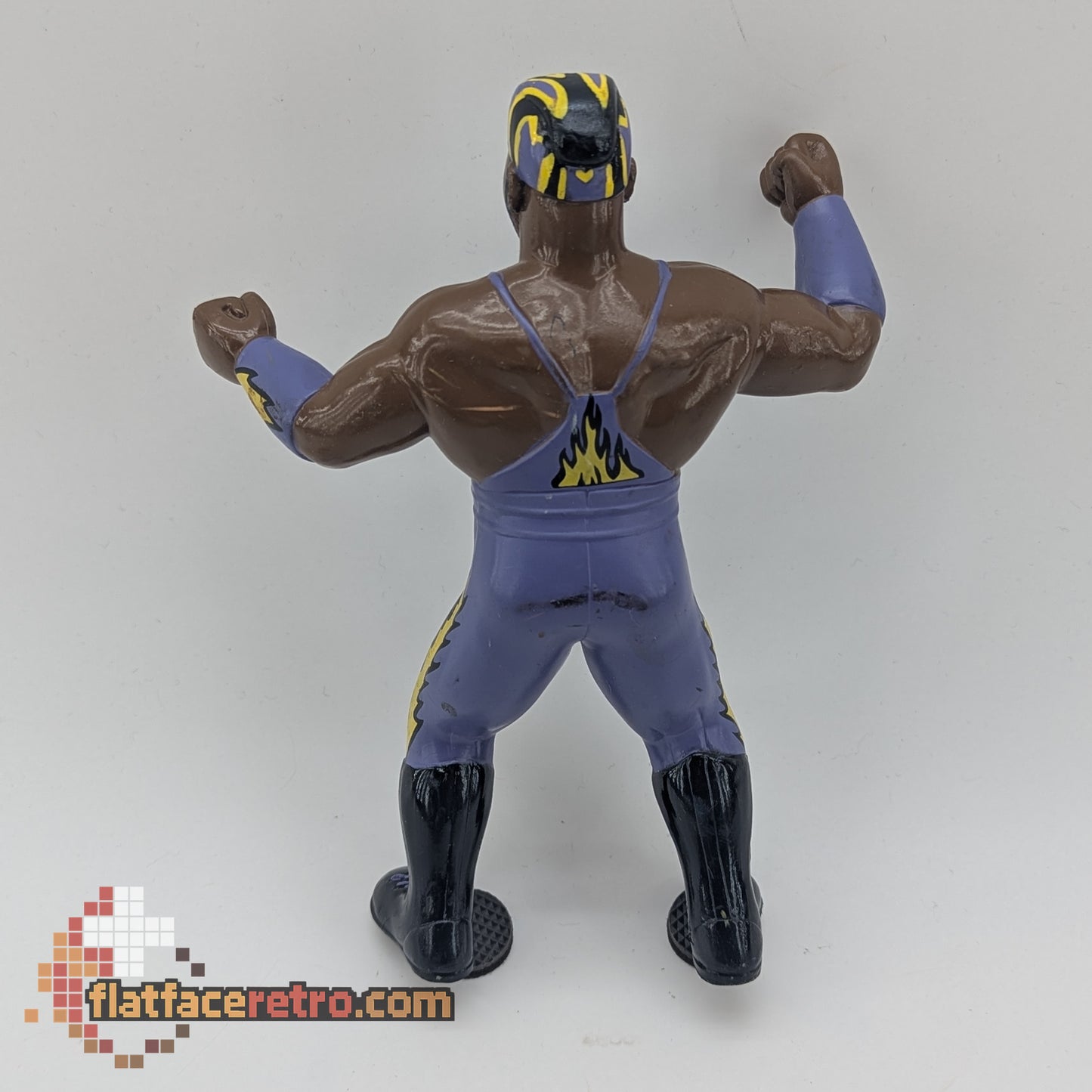 Harlem Heat Stevie Ray [Purple Tights] - Wrestling WCW OSFTM - Figure Only