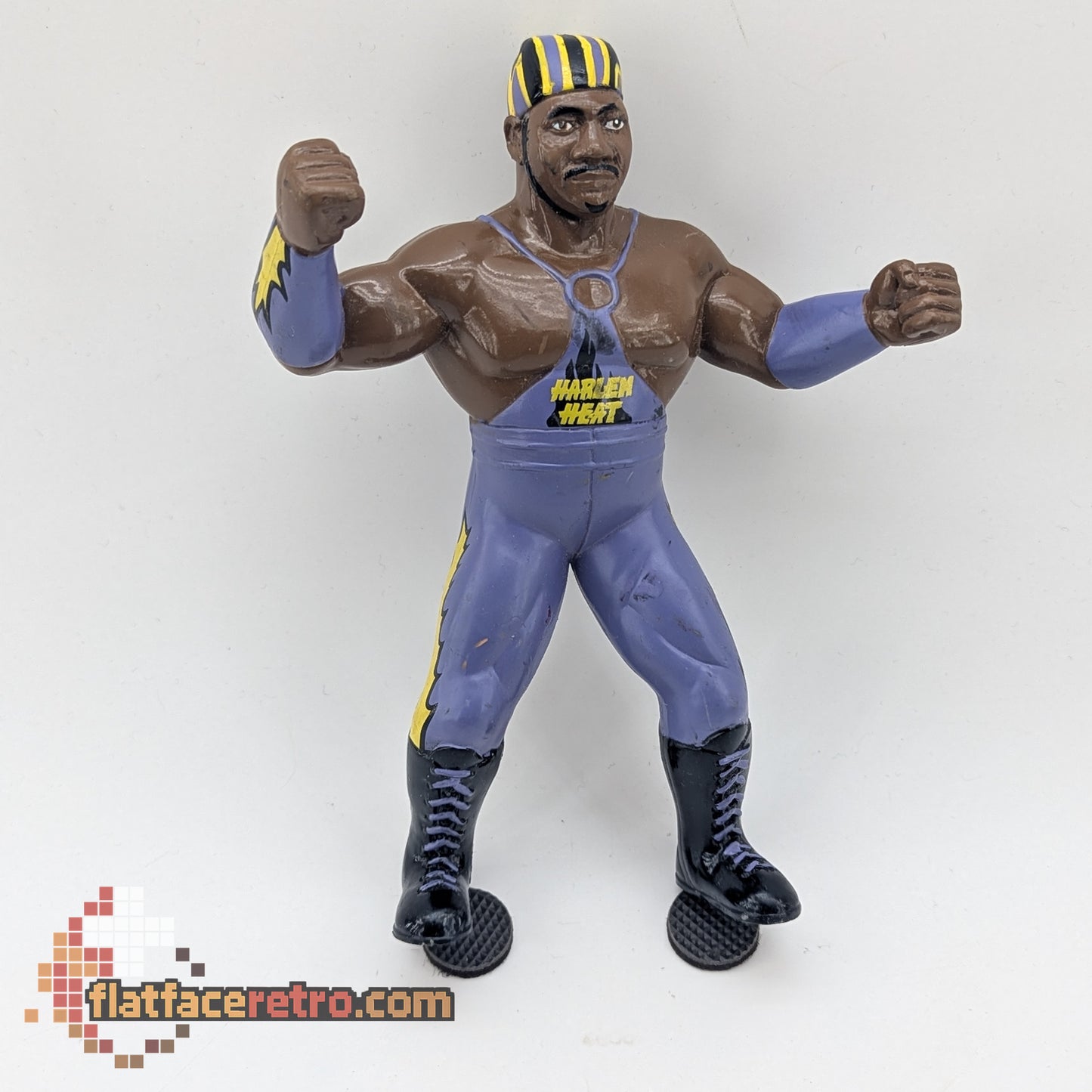 Harlem Heat Stevie Ray [Purple Tights] - Wrestling WCW OSFTM - Figure Only