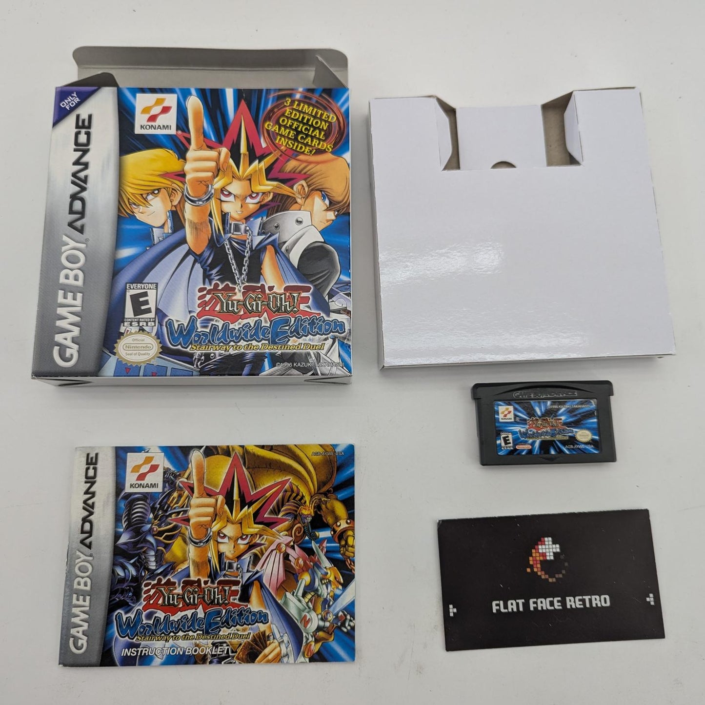 Yu-Gi-Oh World Wide Edition - Nintendo Game Boy Advance - Complete