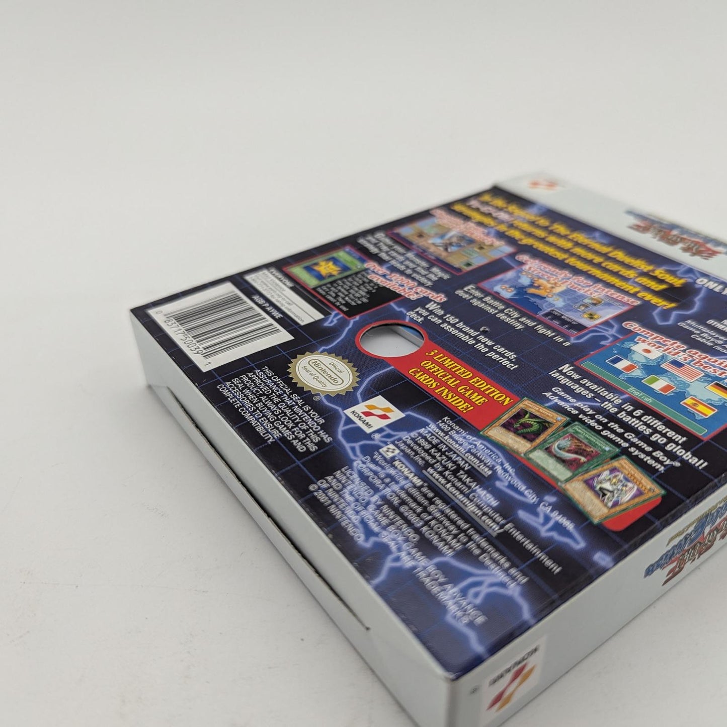 Yu-Gi-Oh World Wide Edition - Nintendo Game Boy Advance - Complete