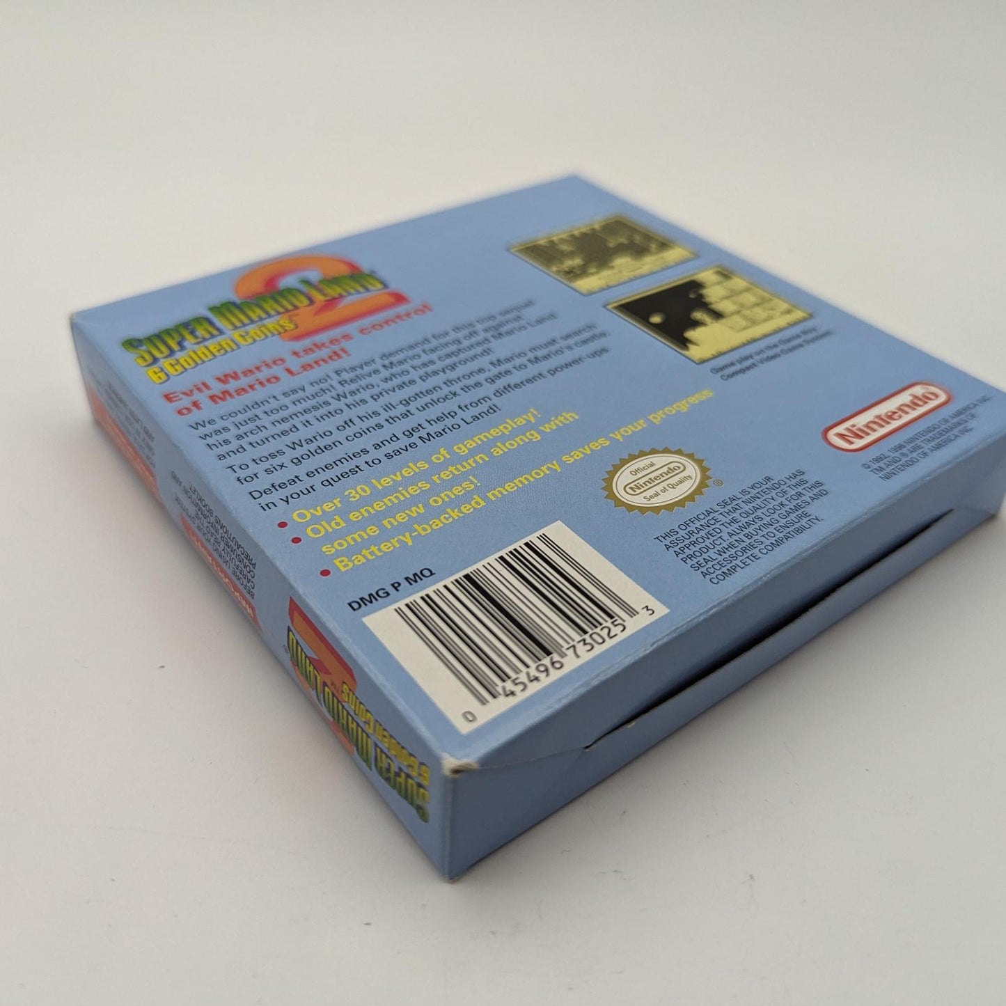 Super Mario Land 2 [Player's Choice] - Nintendo Game Boy - Complete