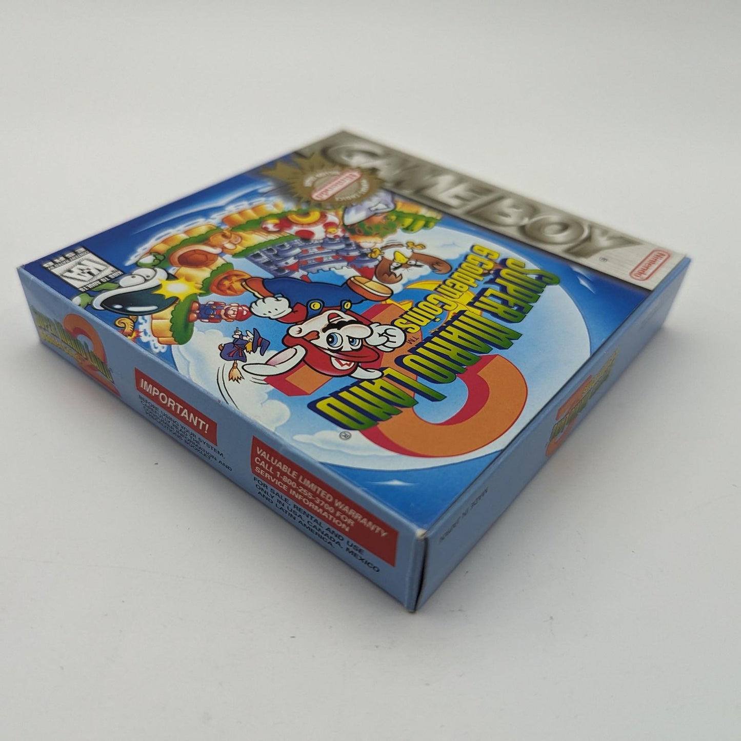 Super Mario Land 2 [Player's Choice] - Nintendo Game Boy - Complete