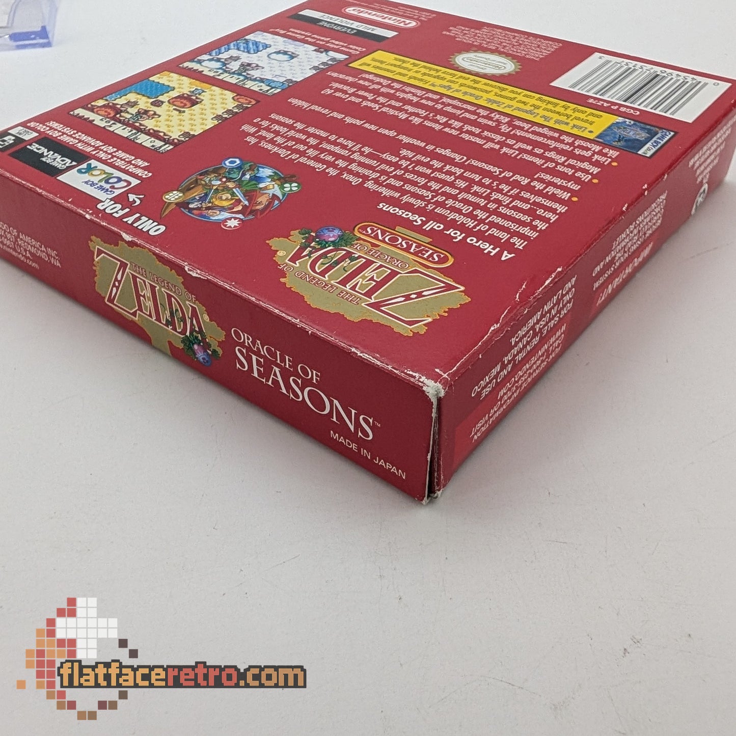 Zelda Oracle of Seasons - Nintendo Game Boy Color - Complete
