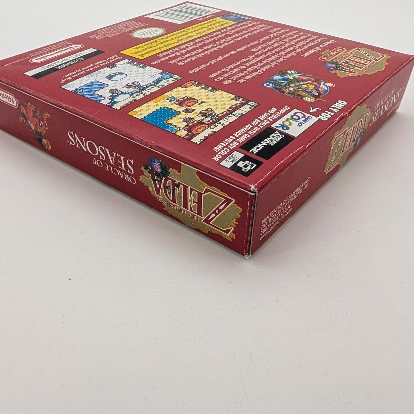 Zelda Oracle of Seasons - Nintendo Game Boy Color - Complete