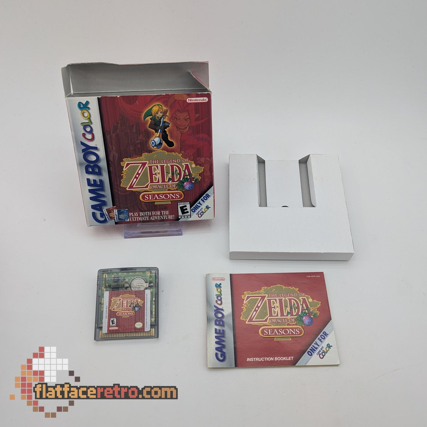 Zelda Oracle of Seasons - Nintendo Game Boy Color - Complete