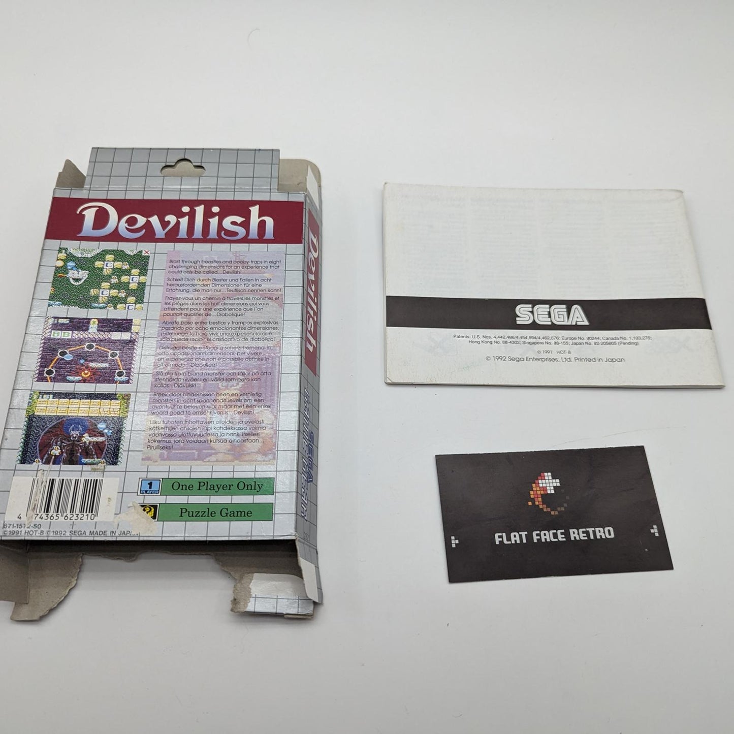 Devilish - Sega Game Gear - Complete