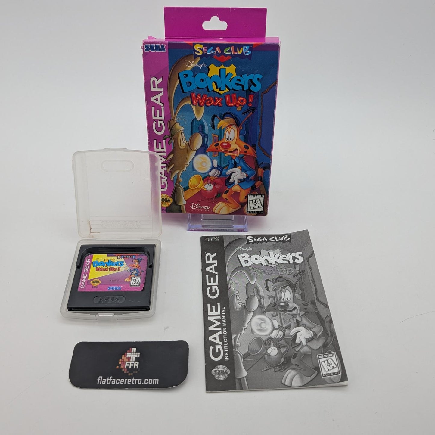 Bonkers Wax Up - Sega Game Gear - Complete