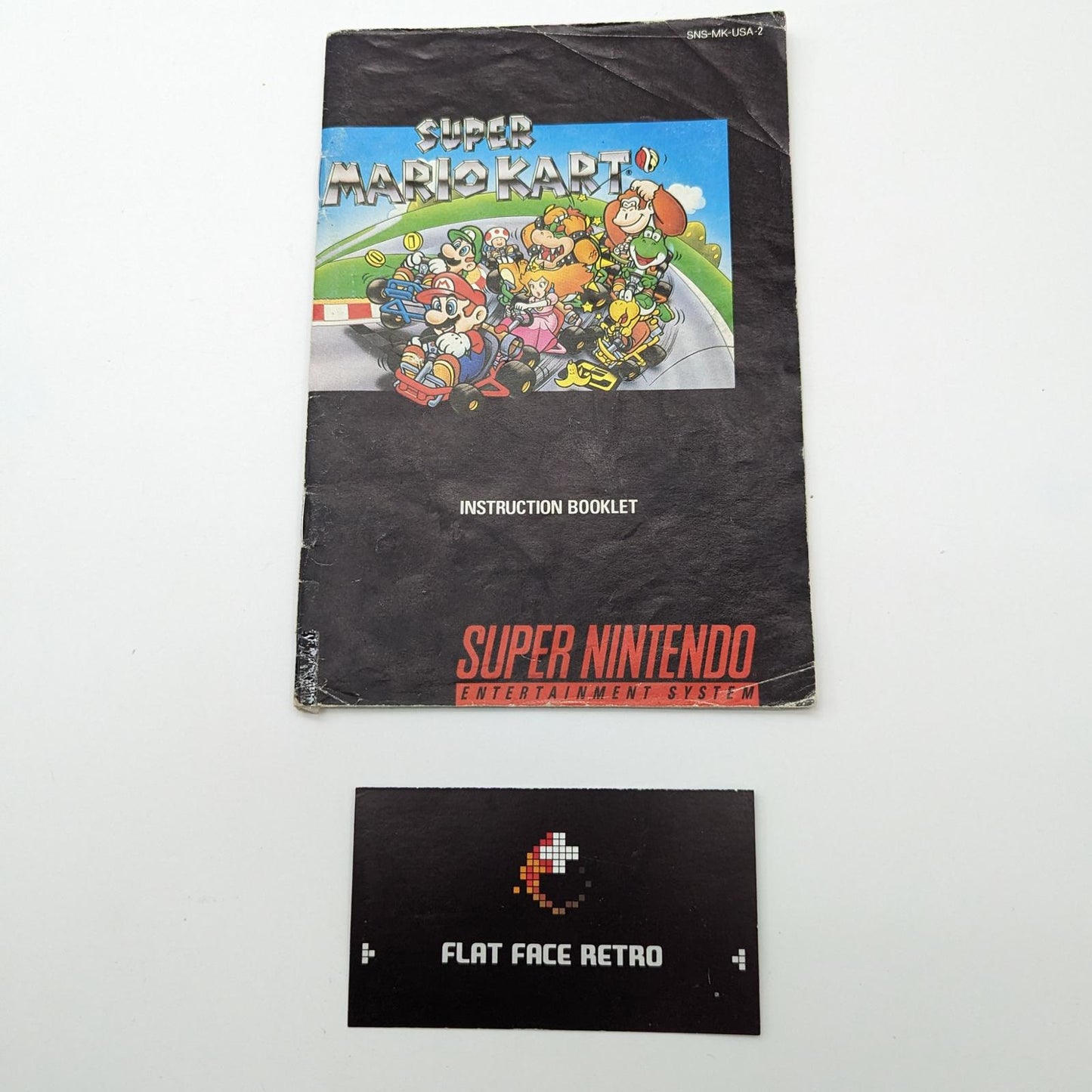 Super Mario Kart - Nintendo SNES - Manual Only