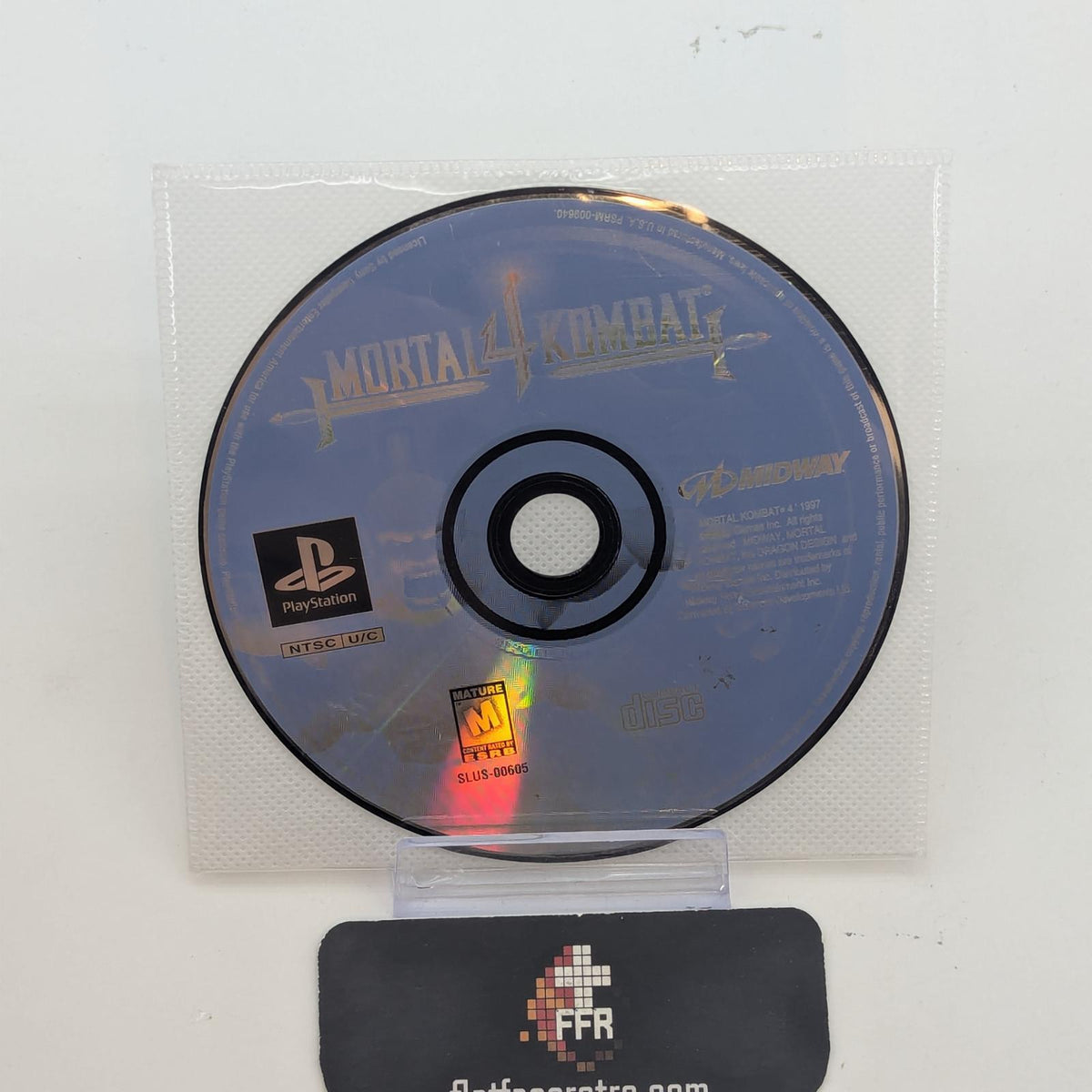 Mortal Kombat 4 - Sony PlayStation 1 - Game Only