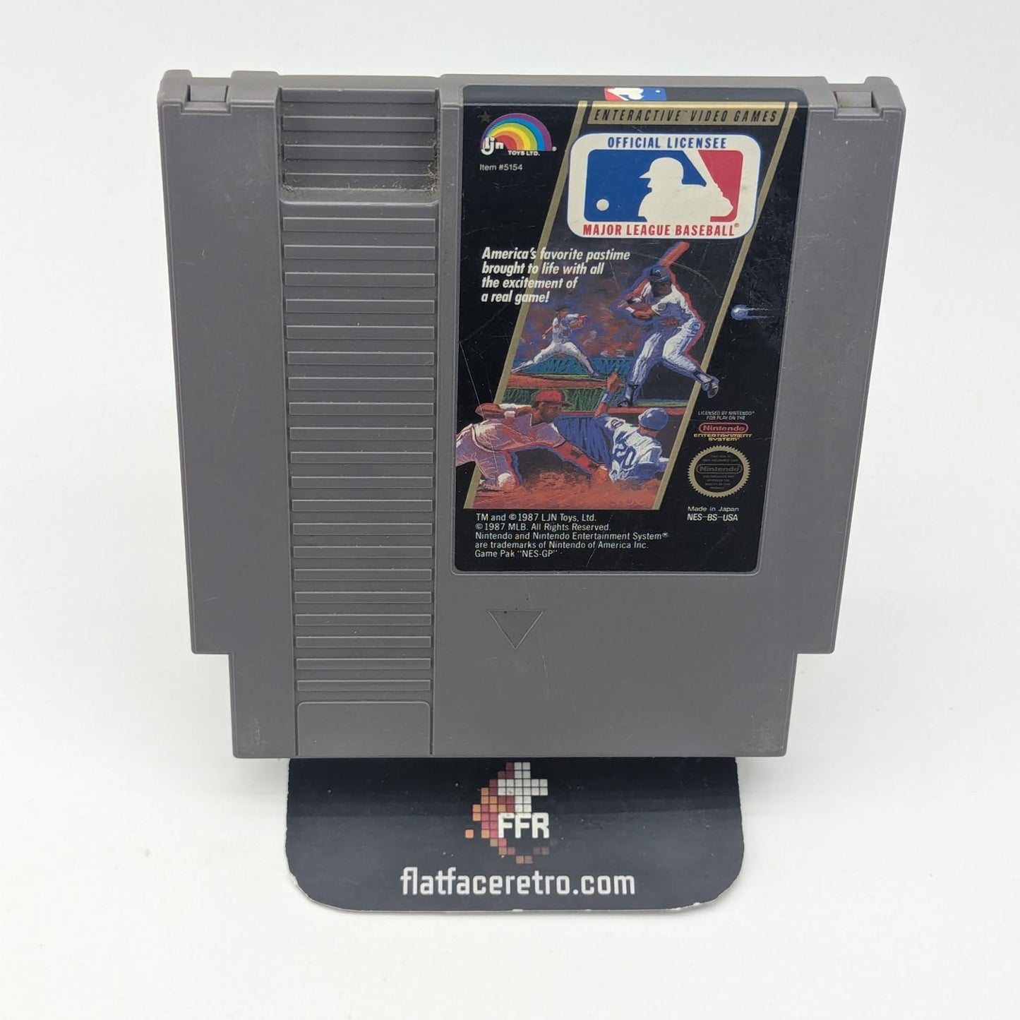 Major League Baseball - Nintendo NES - Game Only