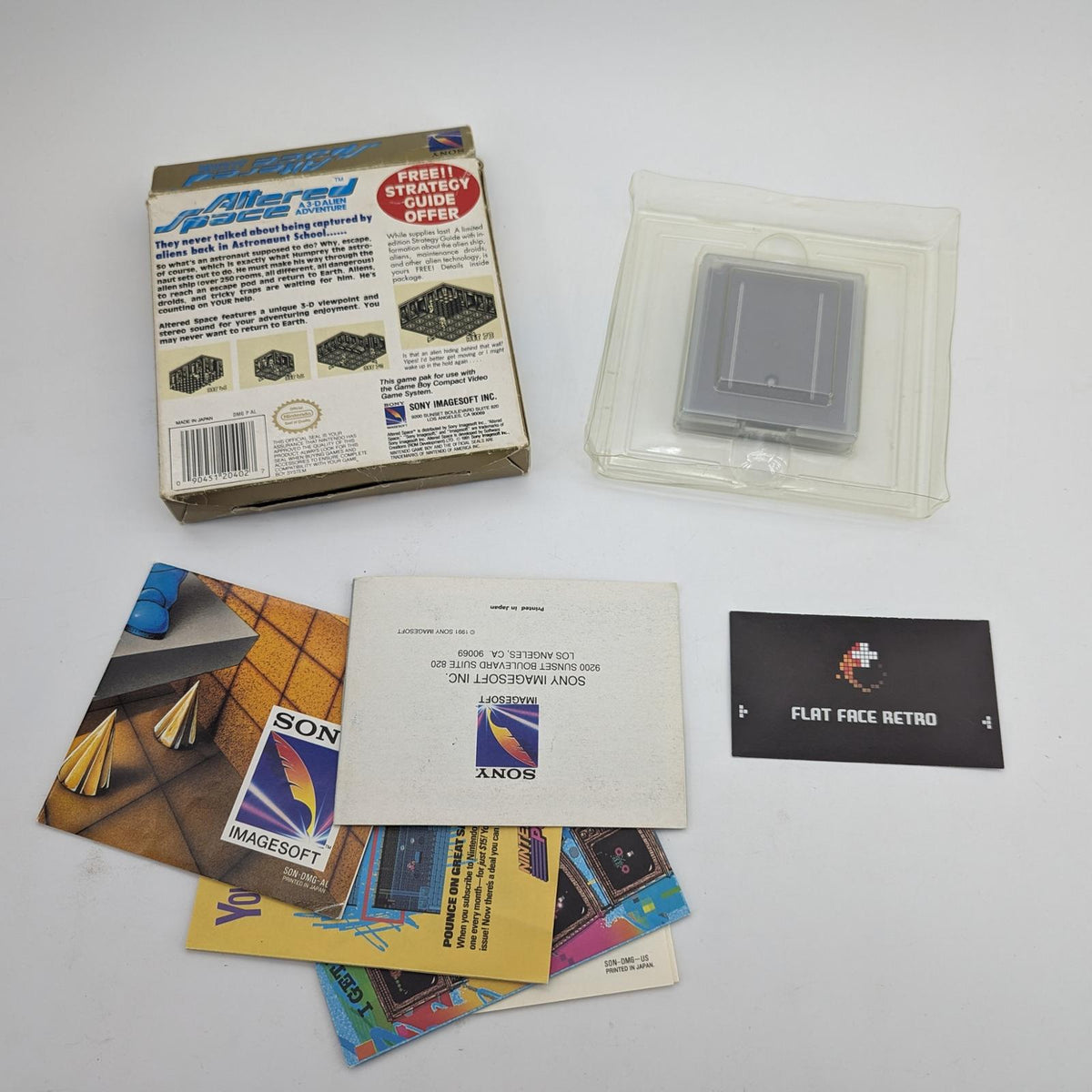 Altered Space - Nintendo Game Boy - Complete