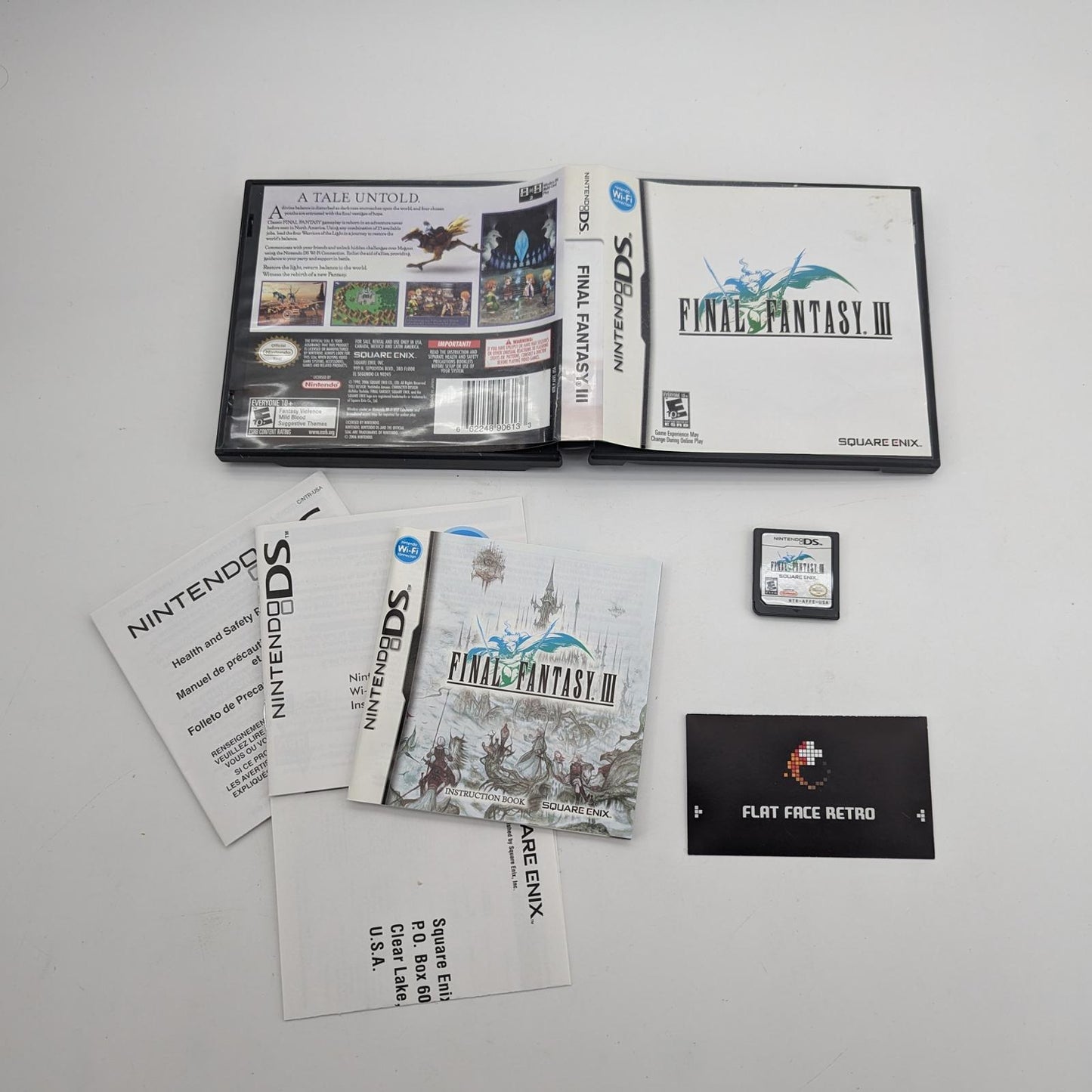 Final Fantasy III - Nintendo DS - Complete