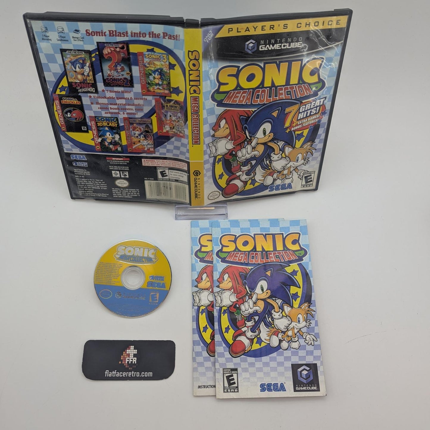 Sonic Mega Collection [Player's Choice] - Nintendo Gamecube - Complete