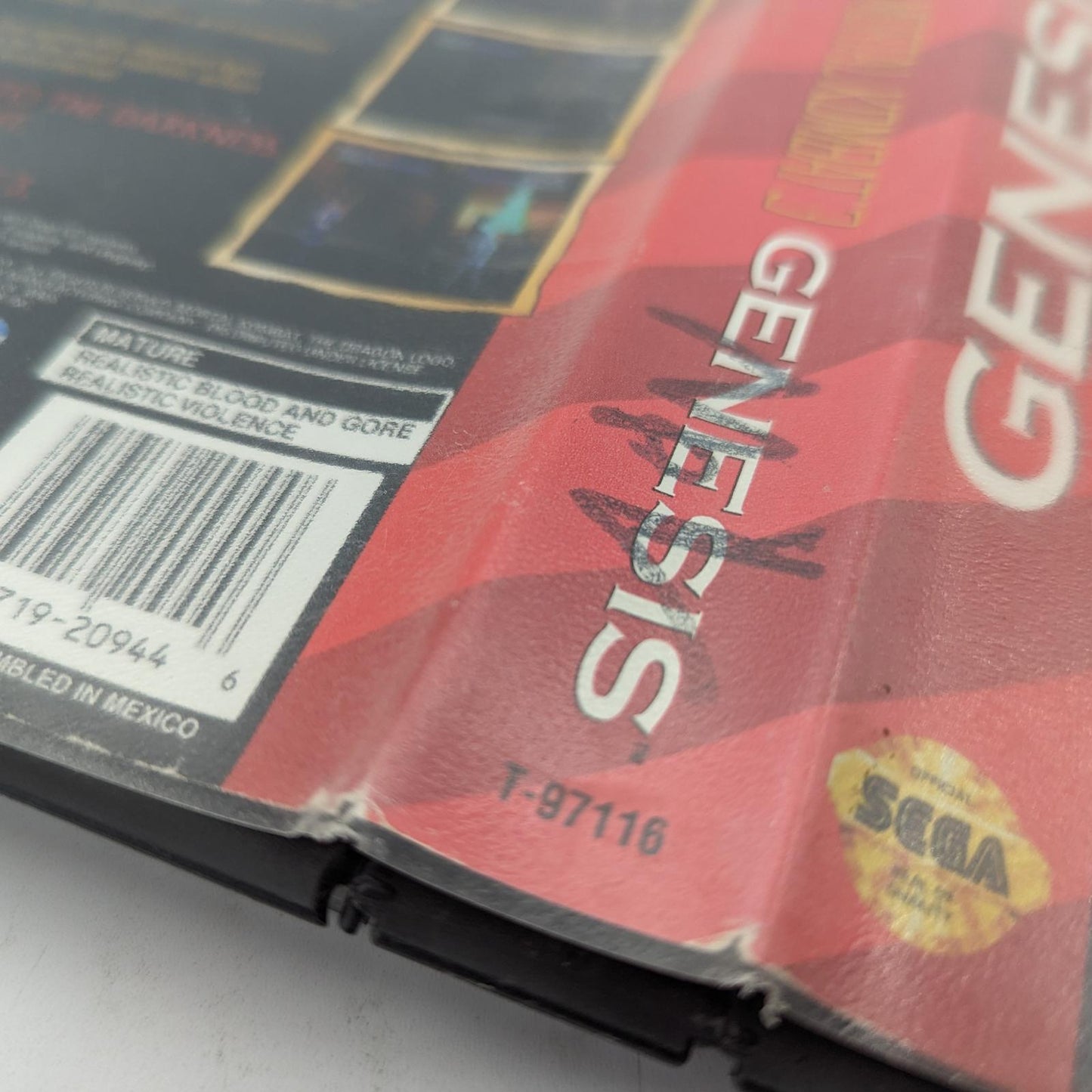 Mortal Kombat 3 - Sega Genesis - Game and Box Only